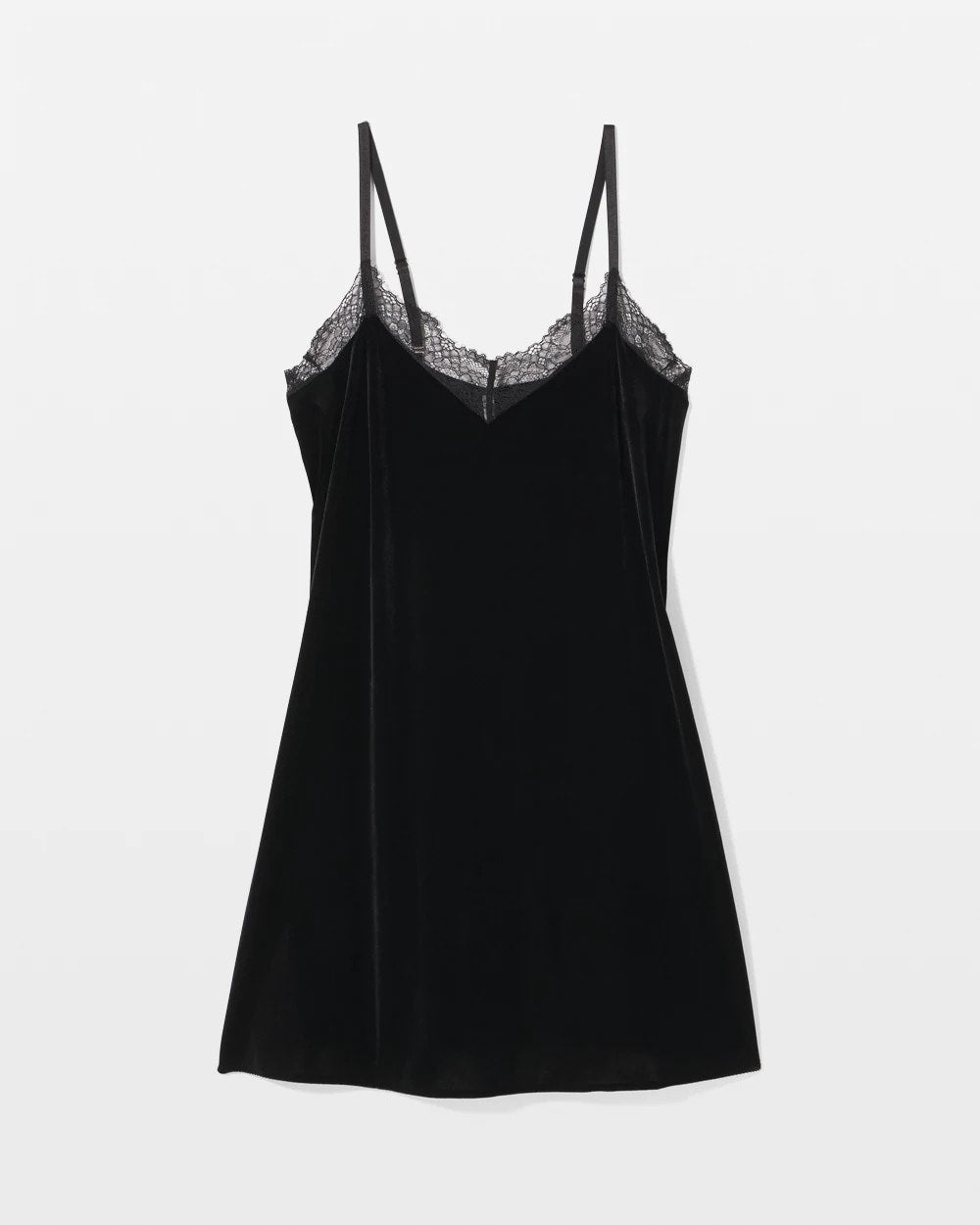 Soma Velvet Lace Trim Chemise