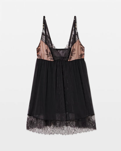 Soma Mesh and Lace Chemise