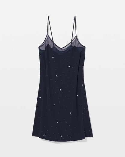 Soma Mesh Trim Chemise
