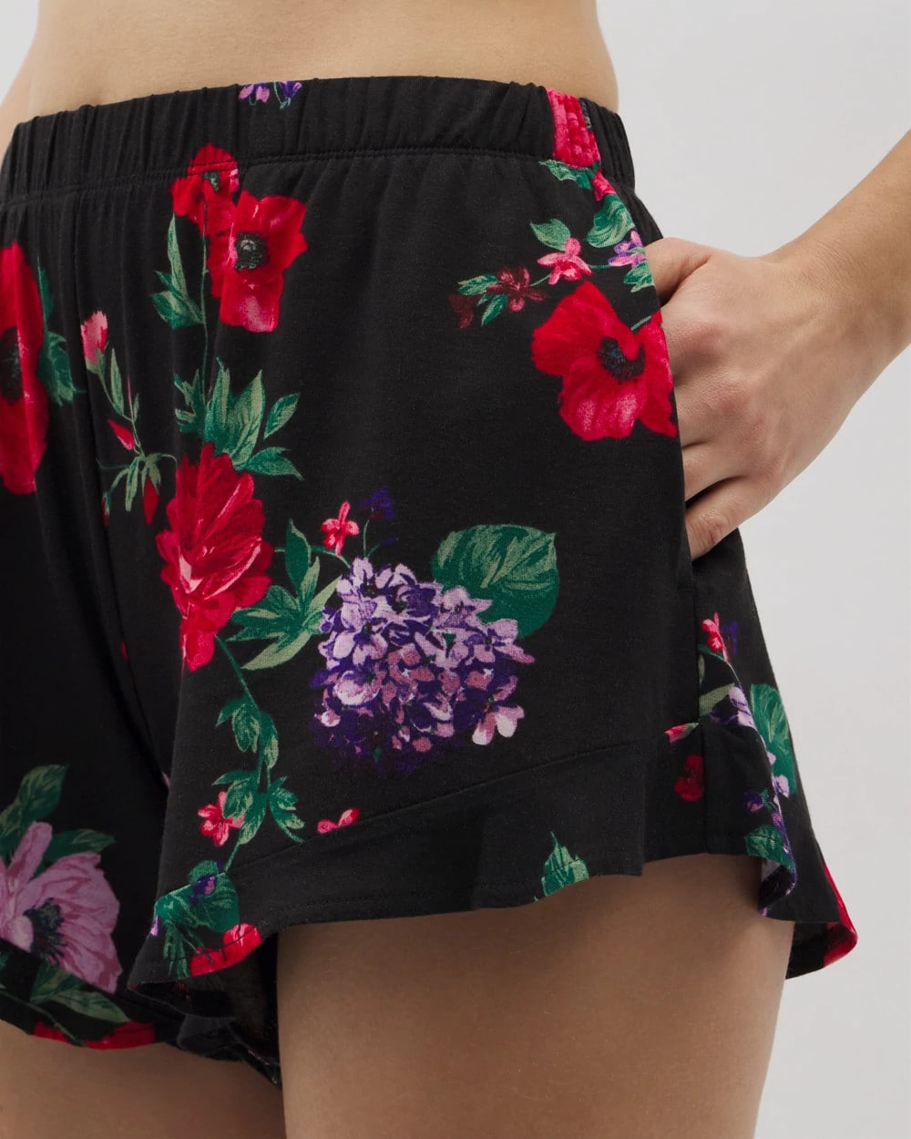 Soma Ruffle Pajama Shorts