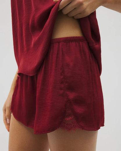 Soma Lace Trim Pajama Short