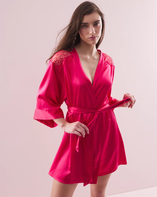 Soma Silk Short Robe
