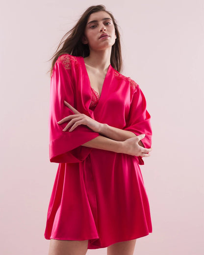 Soma Silk Short Robe