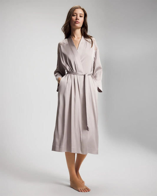 Soma Lace Long Robe