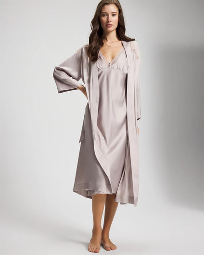Soma Lace Long Robe