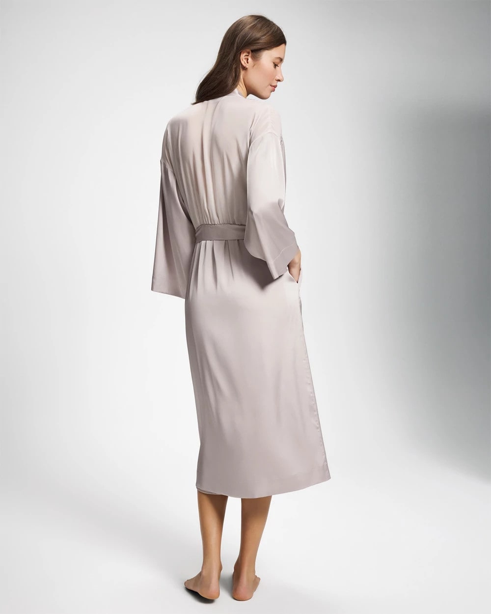 Soma Lace Long Robe