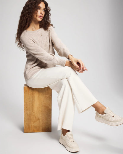Soma Shimmer Cable Knit Sweater