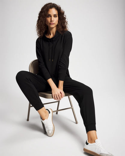 Soma Ultrasoft Fleece Relaxed Funnel Neck Sweatshirt