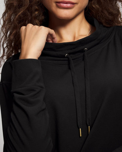 Soma Ultrasoft Fleece Relaxed Funnel Neck Sweatshirt