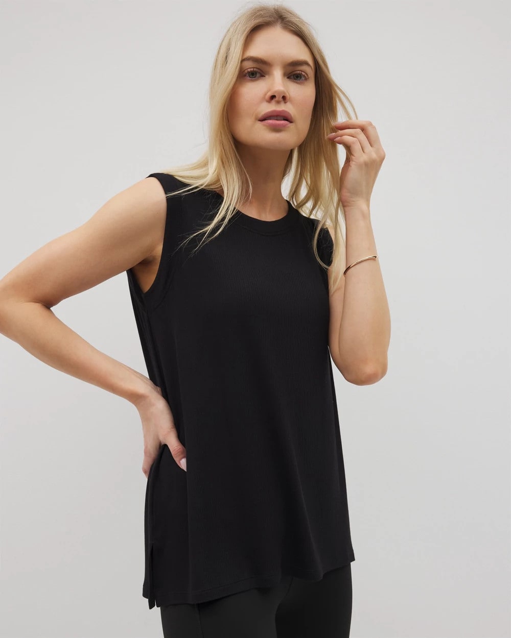 Soma Rib Knit Sleeveless Top