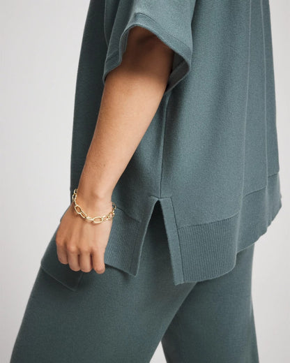 Soma Premier Knit Sweater Collared Top