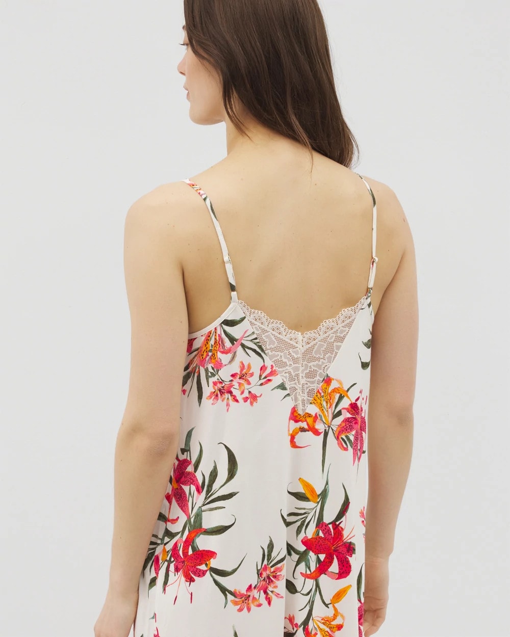 Soma Lace Trim Chemise