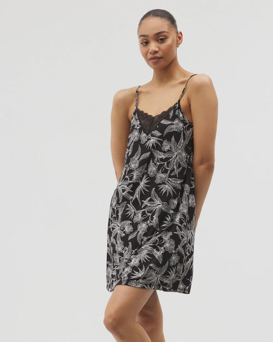 Soma Lace Trim Chemise