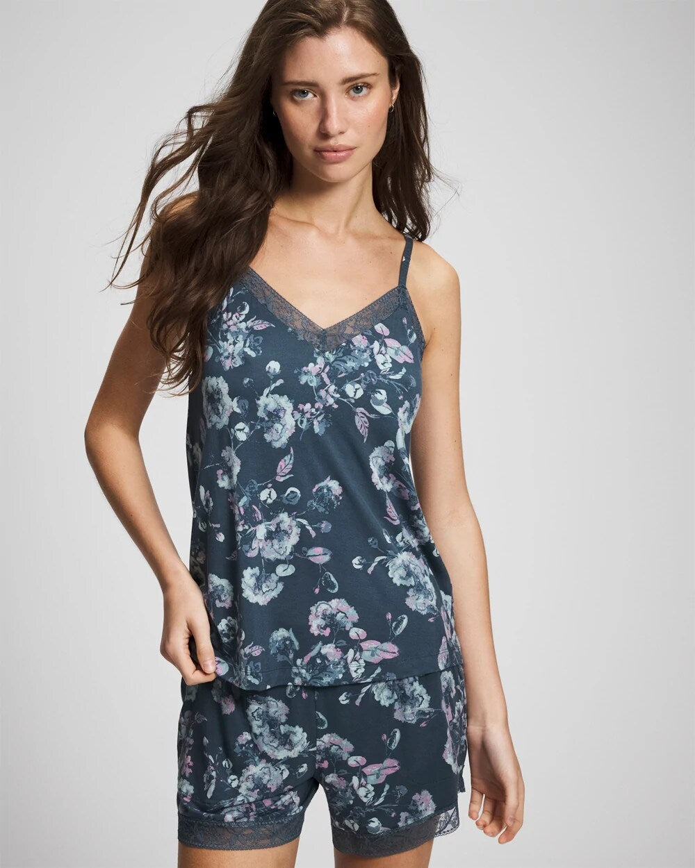 Soma Lace Trim Pajama Cami