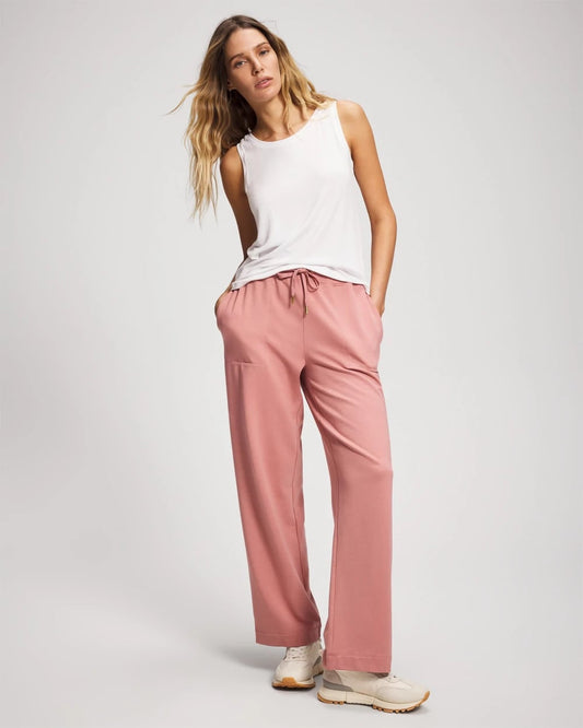 Soma Essential Terry Straight Leg Pants