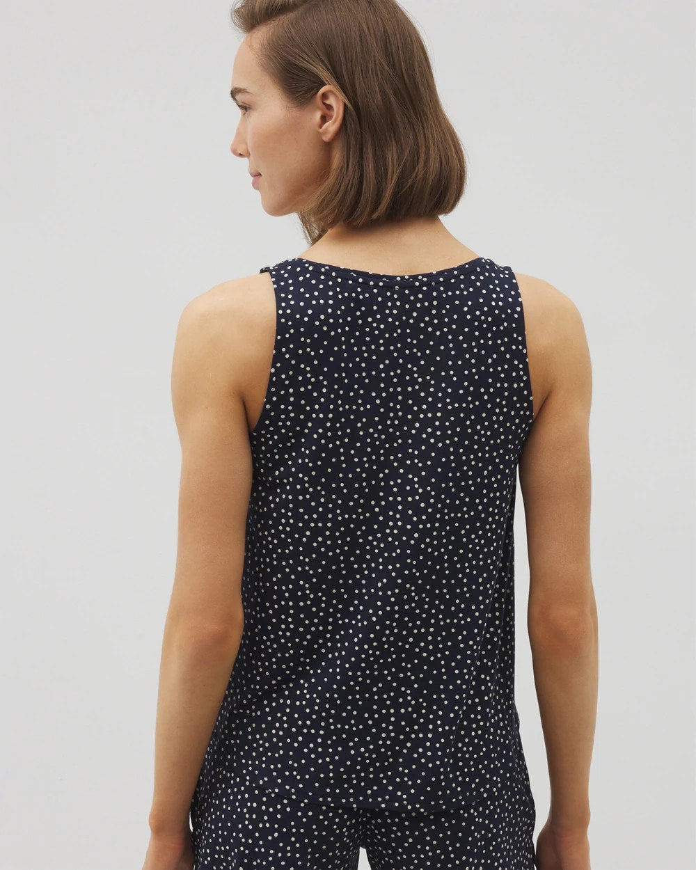 Soma Printed V-Neck Pajama Tank
