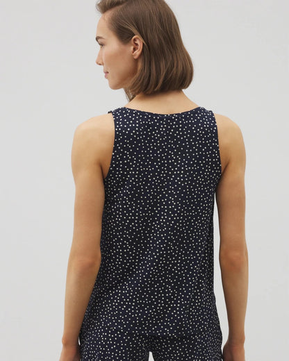 Soma Printed V-Neck Pajama Tank