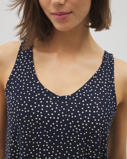 Soma Printed V-Neck Pajama Tank