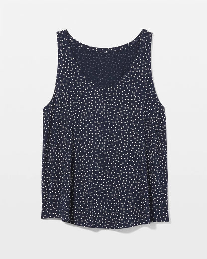 Soma Printed V-Neck Pajama Tank