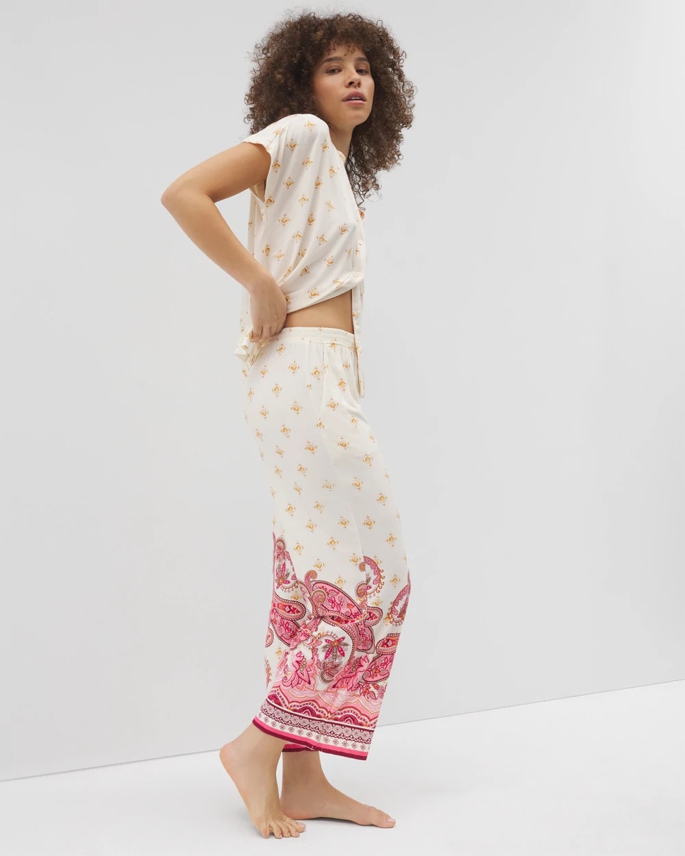Soma Cropped Pajama Pants