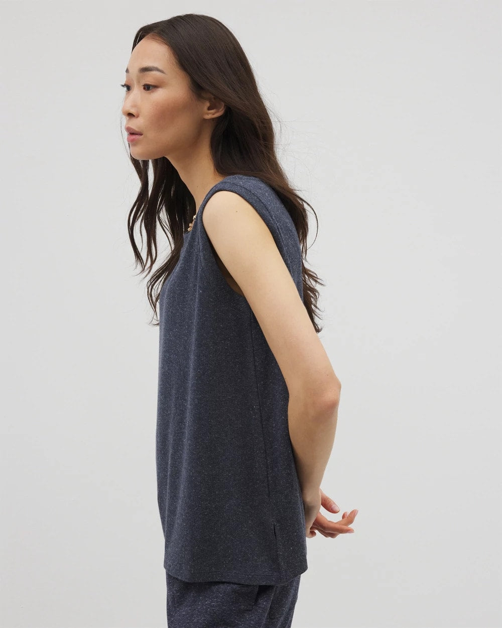 Soma Rib Knit Sleeveless Top