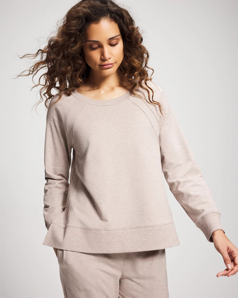 Soma Essential Terry Crewneck Sweatshirt