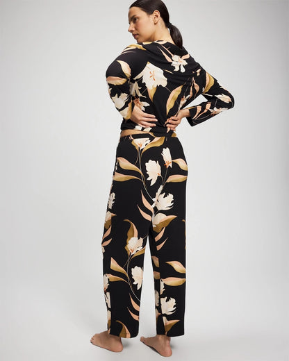 Soma Satin Trim Pajama Pant