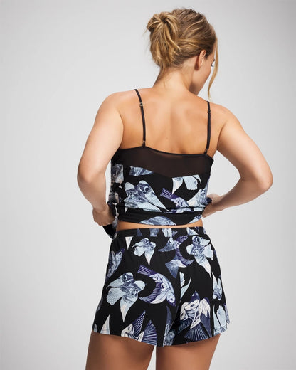 Soma Satin Trim Pajama Short