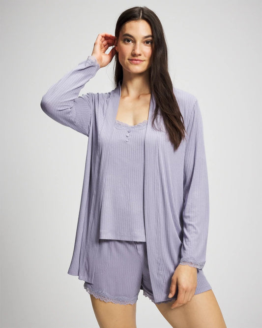 Soma Pointelle Pajama Cardi