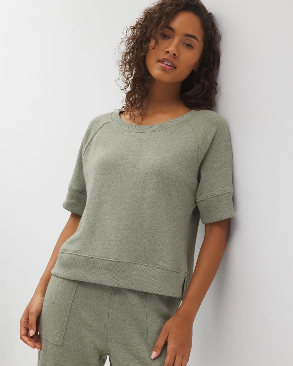 Soma Cotton Terry Dolman Top