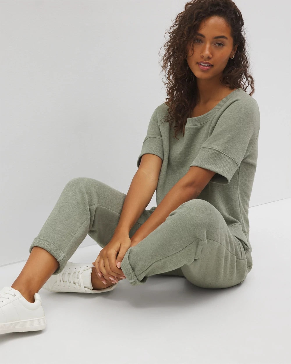 Soma Cotton Terry Dolman Top