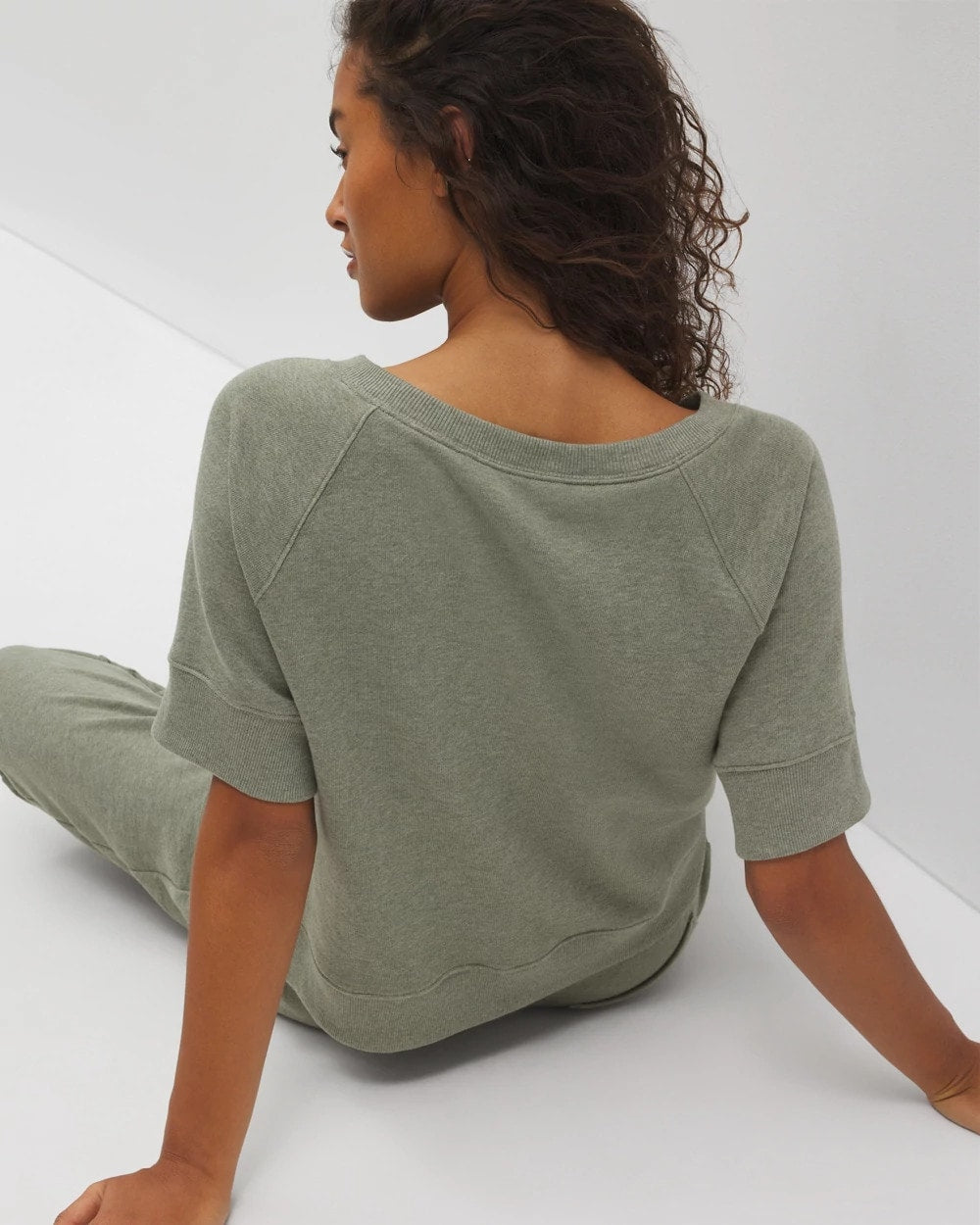 Soma Cotton Terry Dolman Top