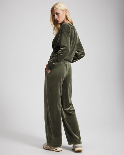 Soma Velour Straight Leg Pants