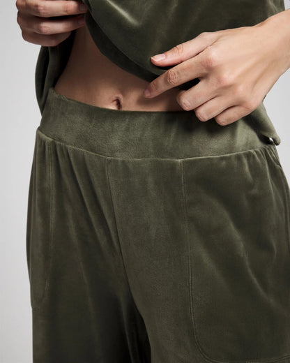 Soma Velour Straight Leg Pants