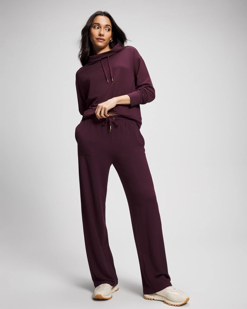 Soma Ultrasoft Fleece Straight Leg Pant