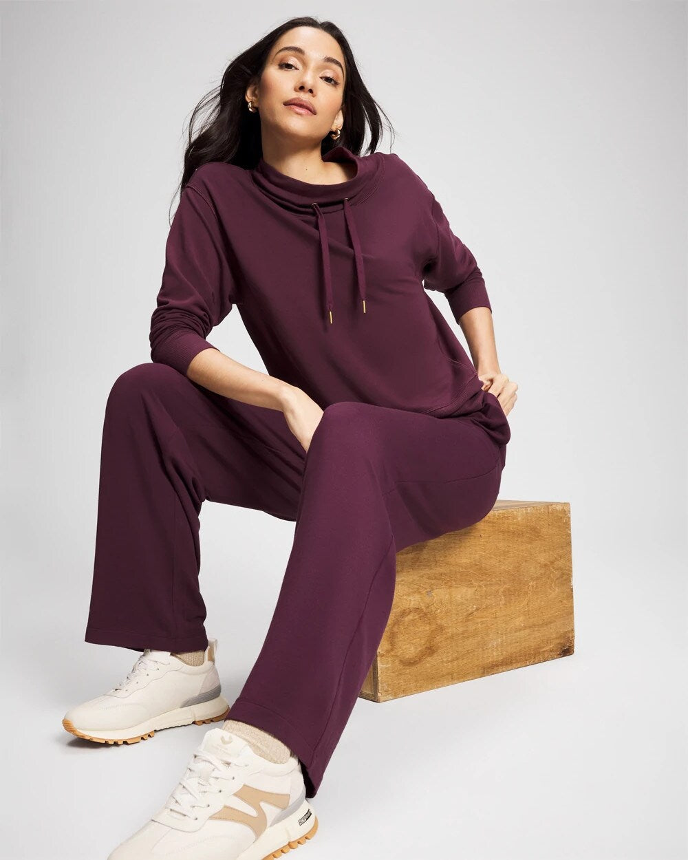 Soma Ultrasoft Fleece Straight Leg Pant