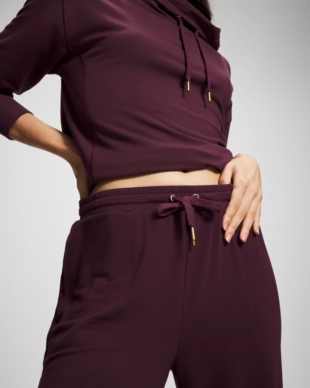 Soma Ultrasoft Fleece Straight Leg Pant