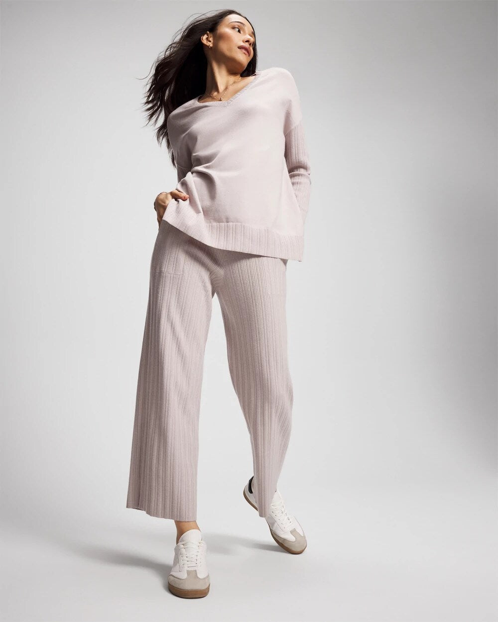 Soma Premier Knit Rib Straight Leg Pant