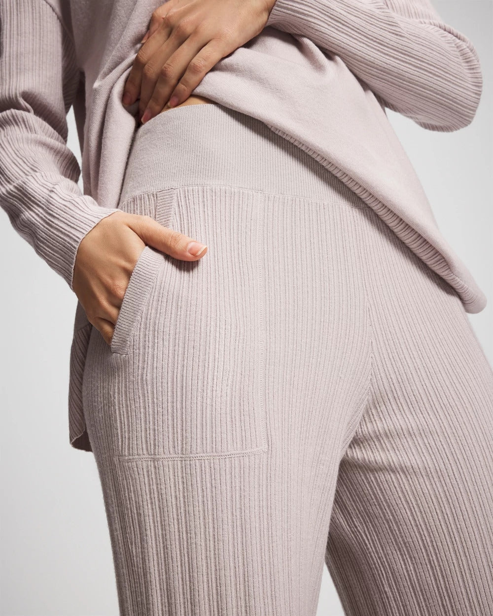 Soma Premier Knit Rib Straight Leg Pant
