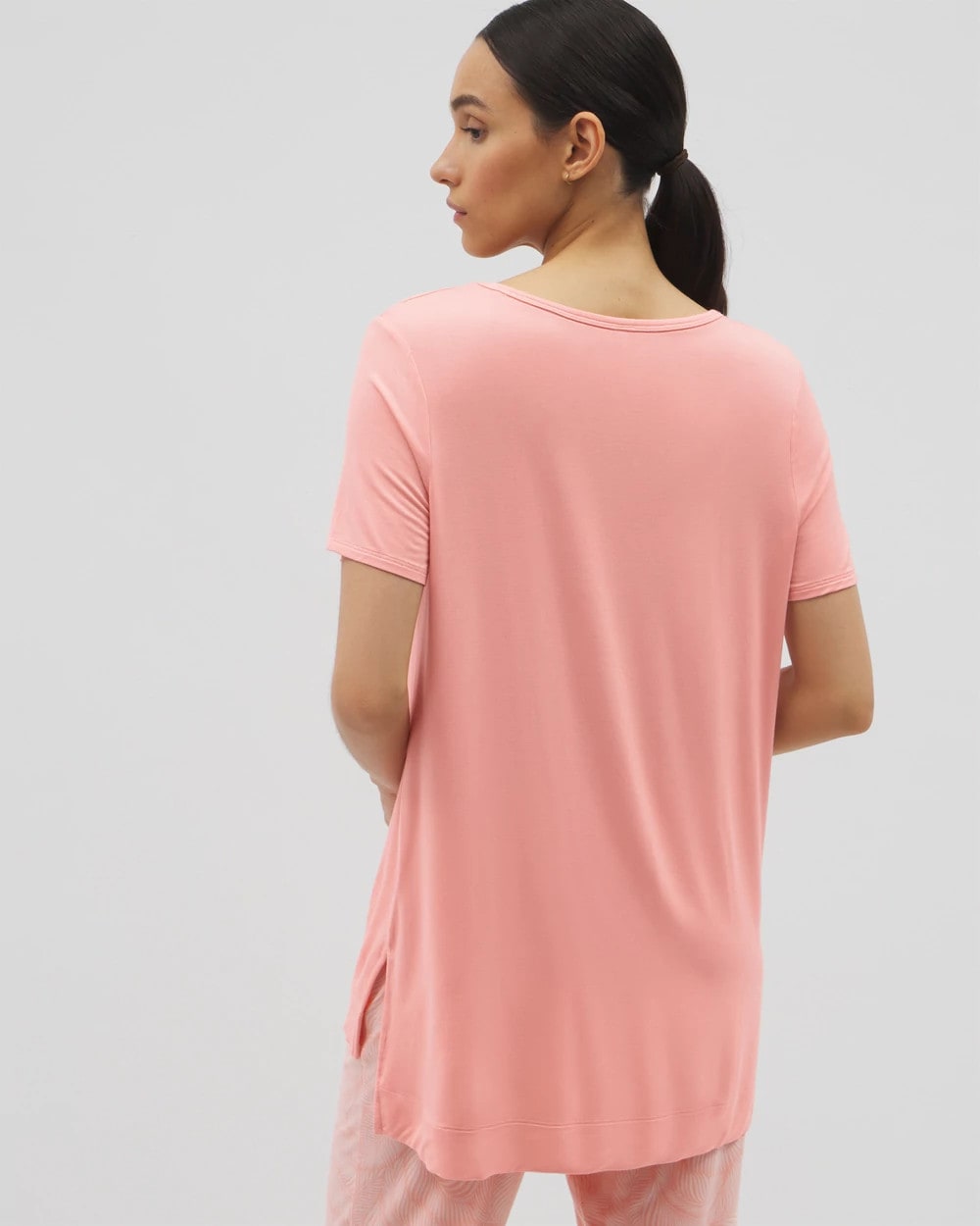 Soma Short Sleeve Pajama Tunic Tee