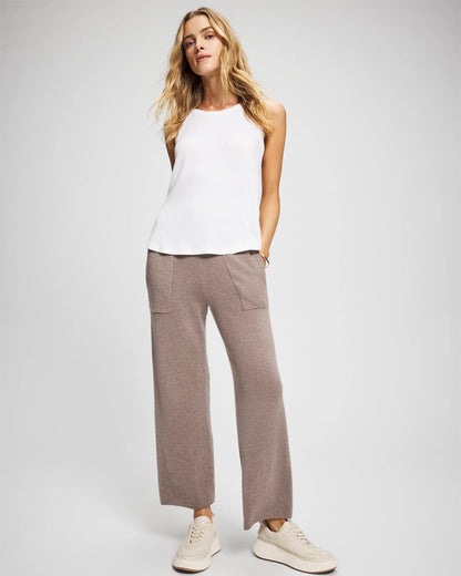Soma Premier Knit Sweater Wide Leg Pant
