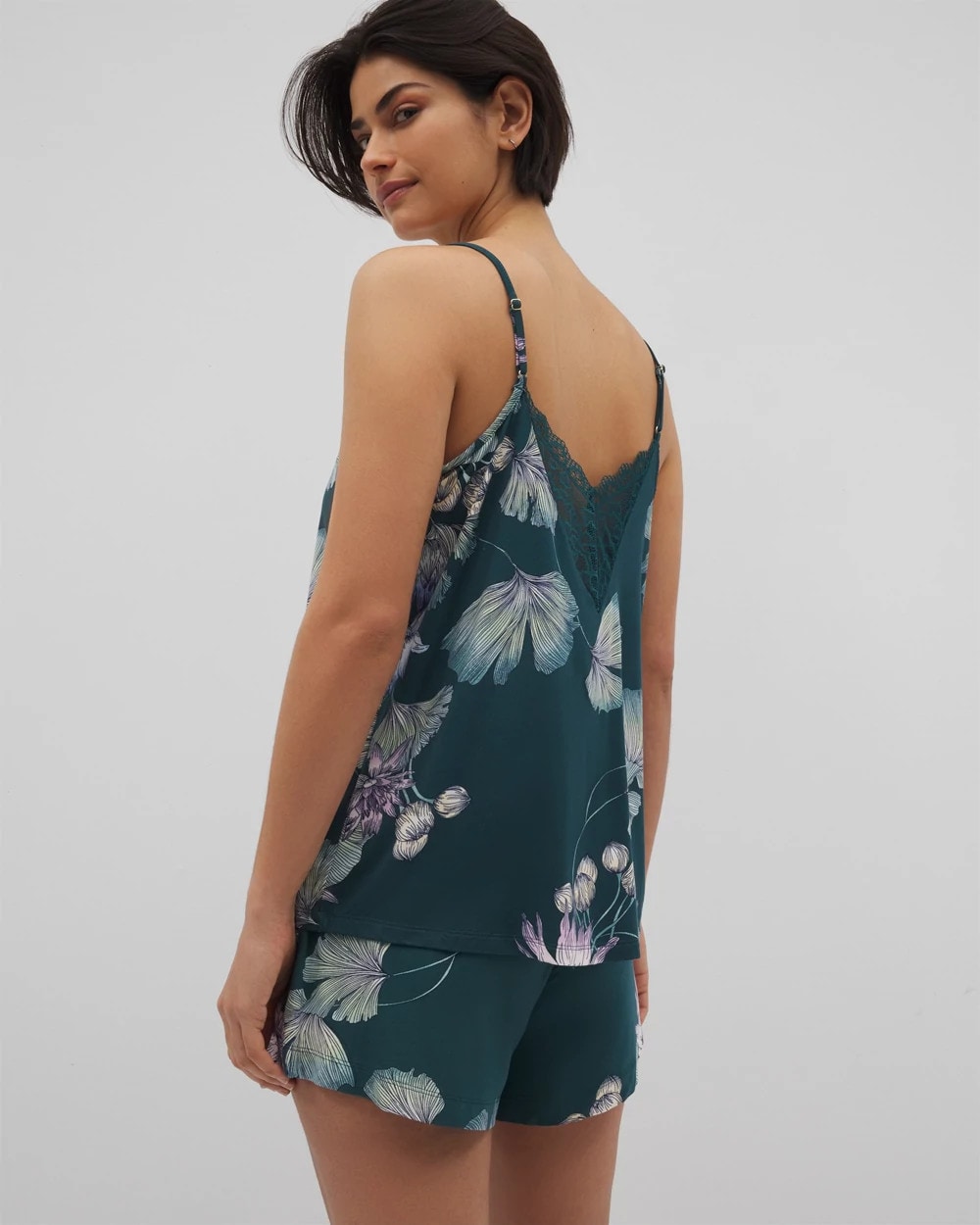 Soma Lace Trim Pajama Cami