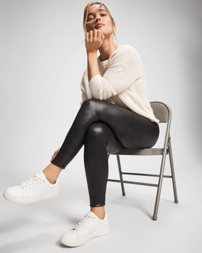 Soma High Waist Faux Leather Legging