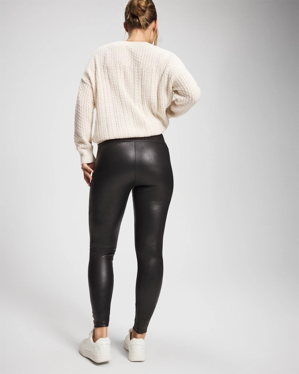 Soma High Waist Faux Leather Legging