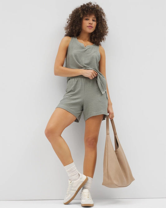 Soma Crinkle Knit 5 Inch Short