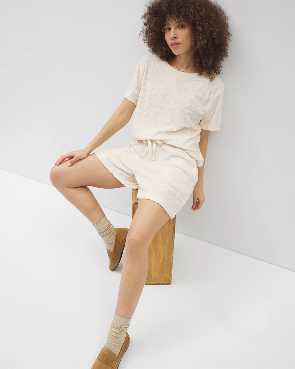 Soma Jacquard Terry 5 Inch Short