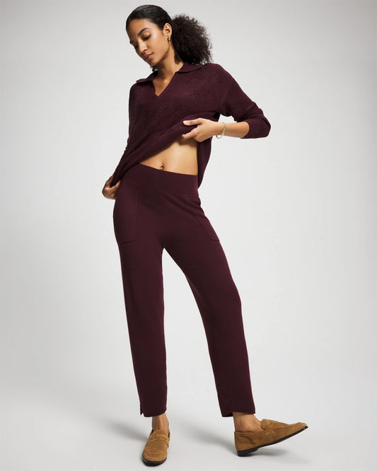 Soma Premier Knit Straight Leg Ankle Pant