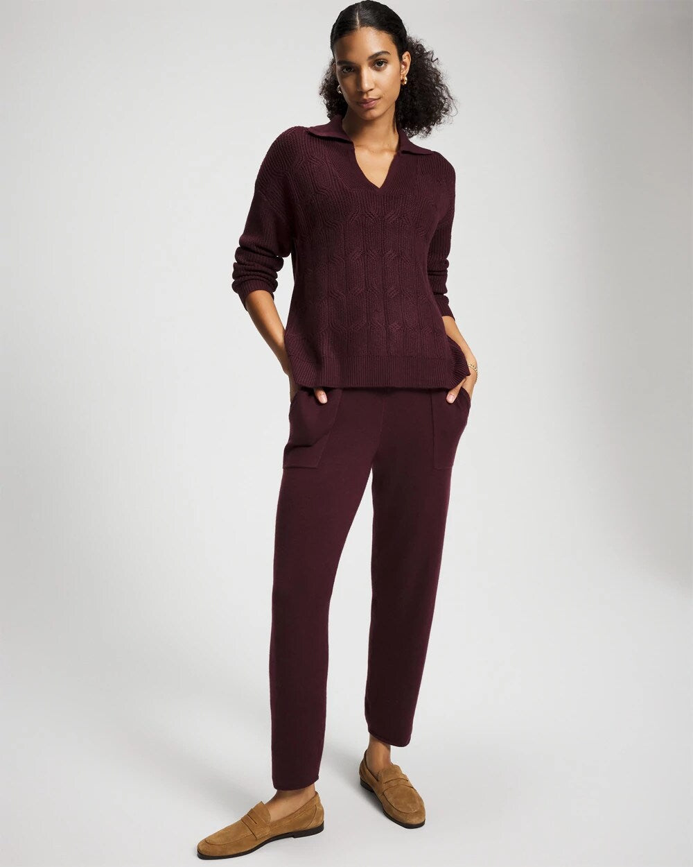 Soma Premier Knit Straight Leg Ankle Pant