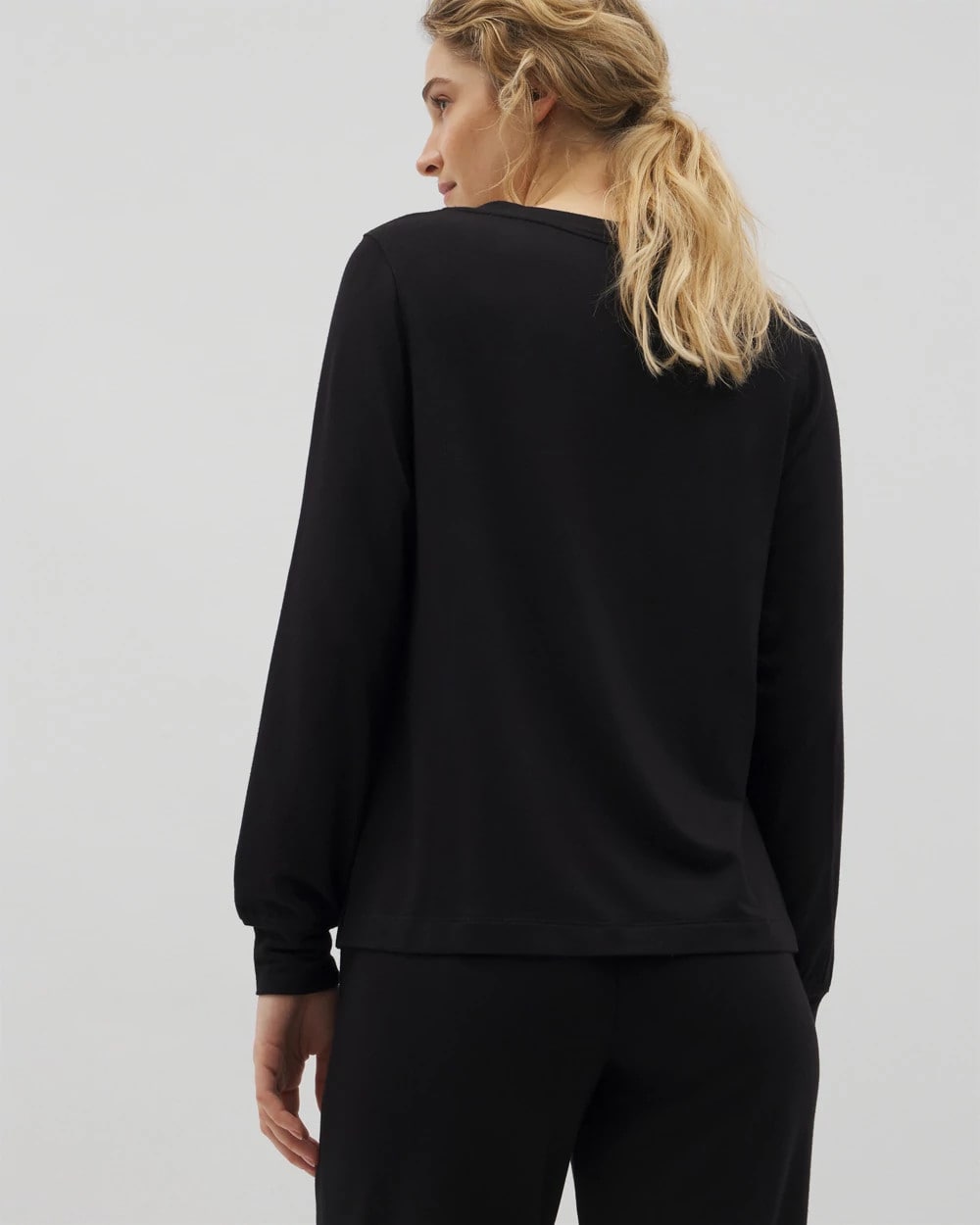 Soma Long-Sleeve V-Neck Pajama Top