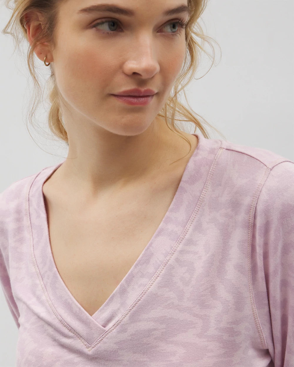 Soma Long-Sleeve V-Neck Pajama Top
